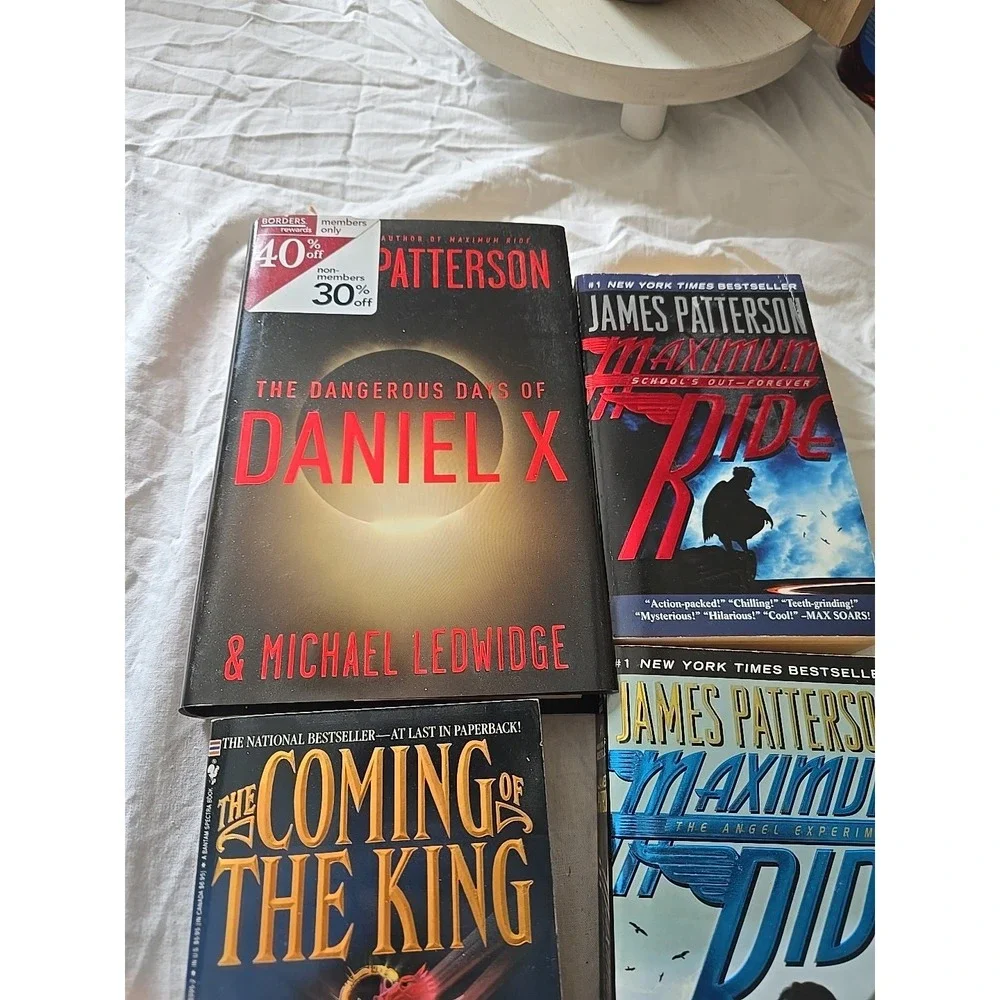 Lot of 4 James Patterson & Nikolai Tolstoy Fiction‎ Hardcover & Paperback Books